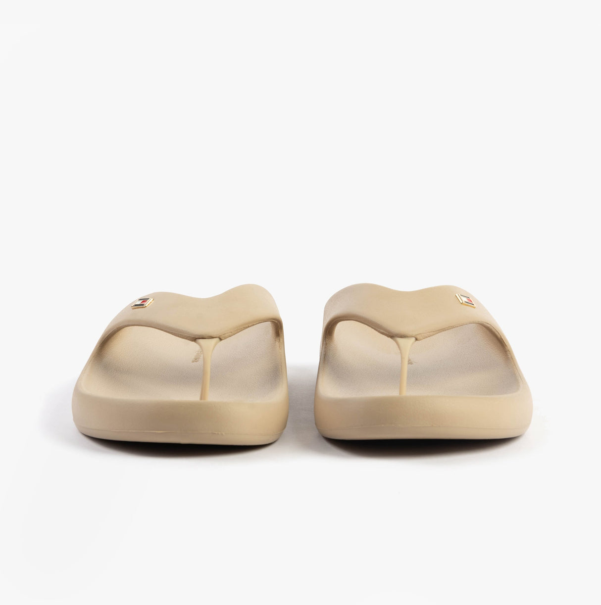 Tommy Hilfiger ENAMEL FLAG CONTOURED Womens Sandals Horseradish