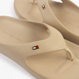 Tommy Hilfiger ENAMEL FLAG CONTOURED Womens Sandals Horseradish