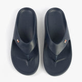 Tommy Hilfiger ENAMEL FLAG CONTOURED Womens Sandals Space Blue