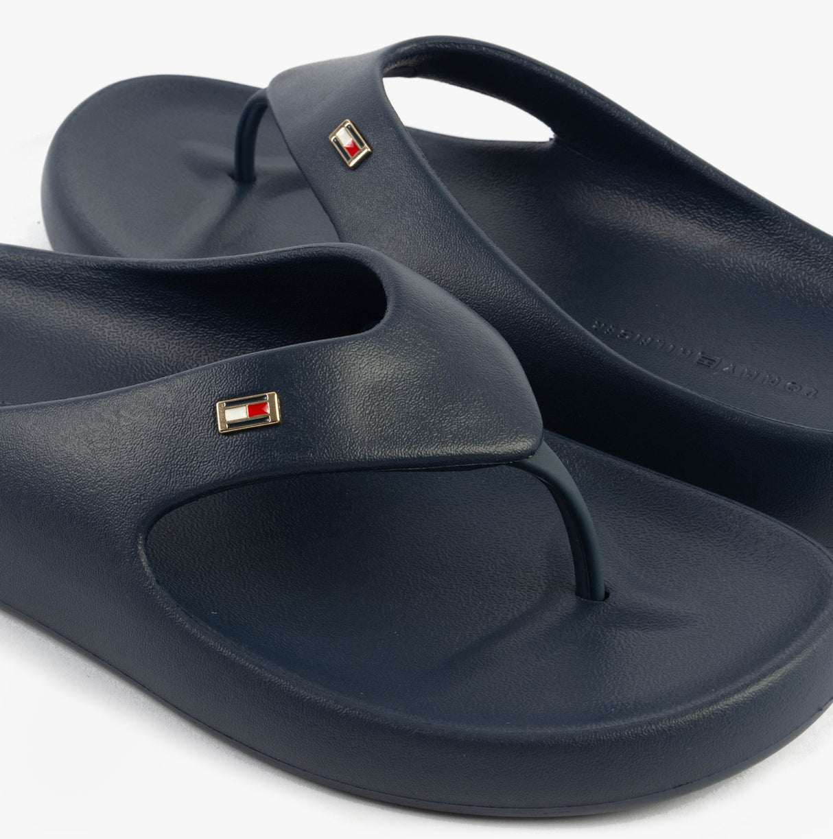 Tommy Hilfiger ENAMEL FLAG CONTOURED Womens Sandals Space Blue