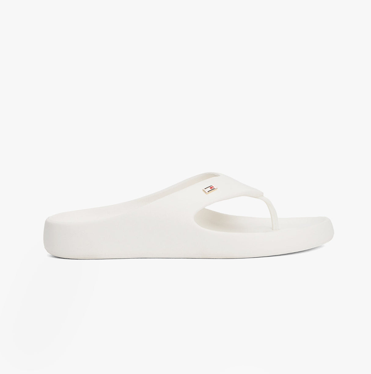 Tommy Hilfiger ENAMEL FLAG CONTOURED Womens Sandals Ancient White