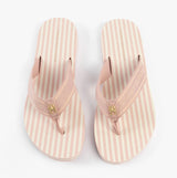 Tommy Hilfiger STRIPES LOGO Womens Flip-Flops Foggy Pink