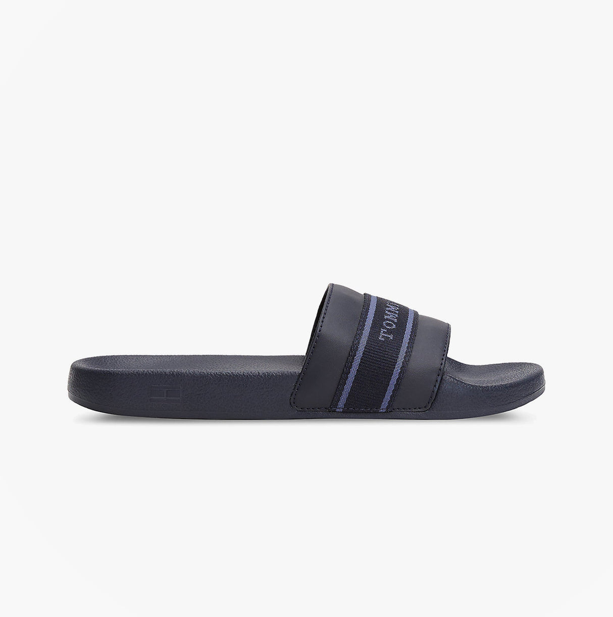 Tommy Hilfiger POOLSIDE Logo Webbing Sliders Navy