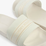 Tommy Hilfiger LOGO WEBBING Womens Slides Ecru