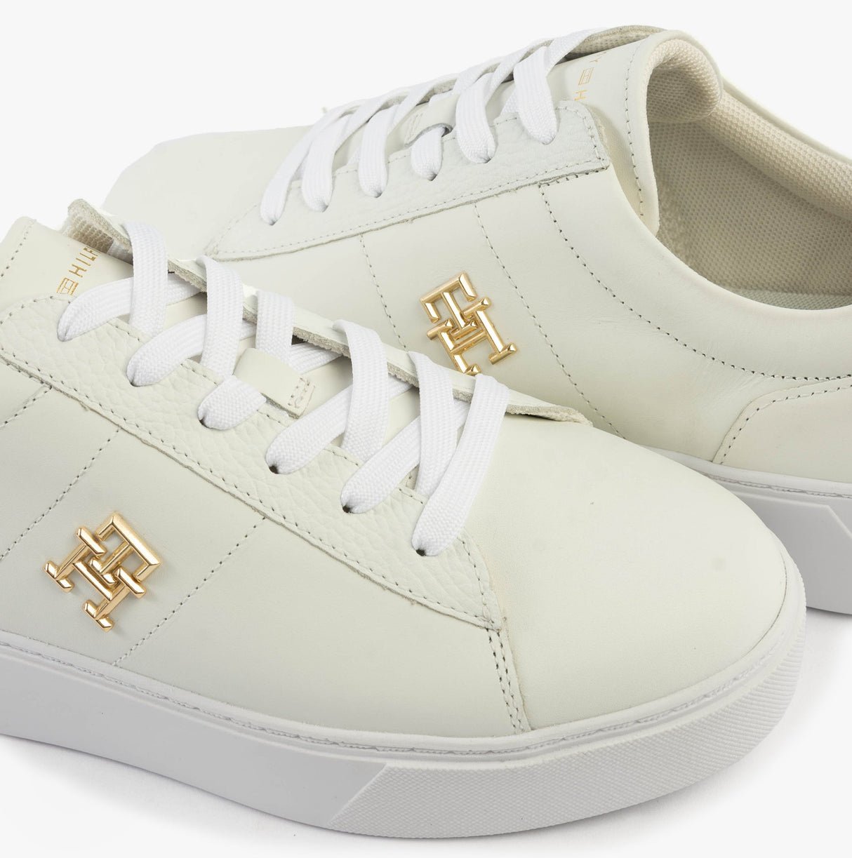 Tommy Hilfiger PLATFORM COURT Womens Trainers White