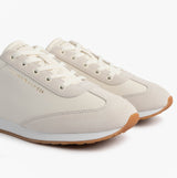 Tommy Hilfiger HERITAGE FASHION RUN Womens Trainers Ancient White