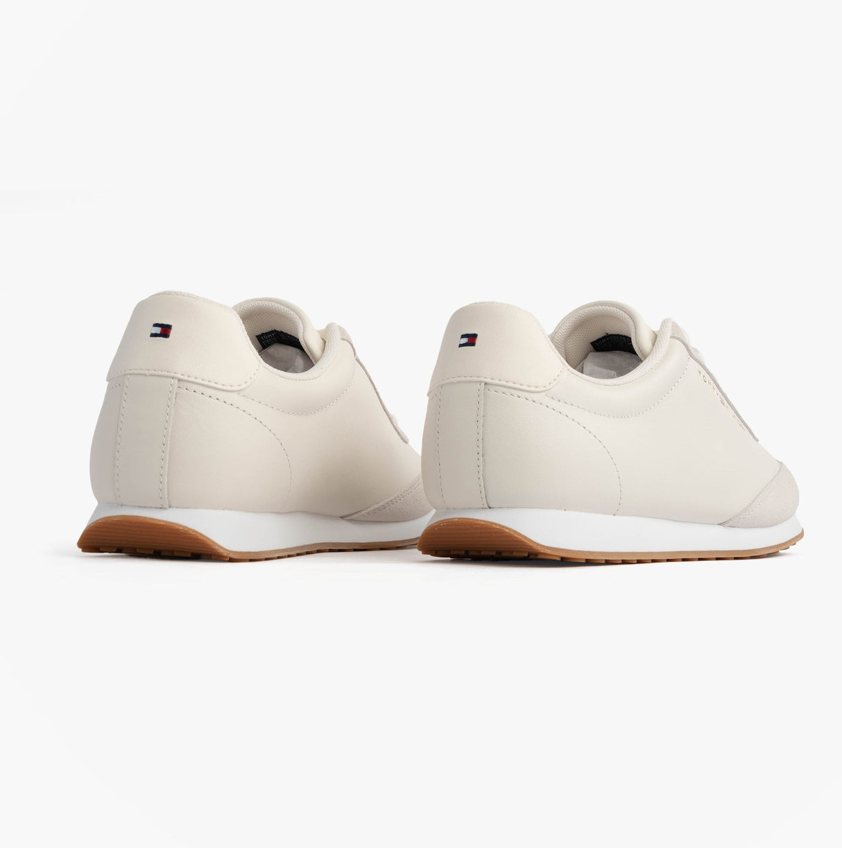 Tommy Hilfiger HERITAGE FASHION RUN Womens Trainers Ancient White