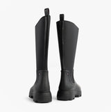 Tommy Hilfiger FLAG LONG RAINBOOT Womens Boots Black