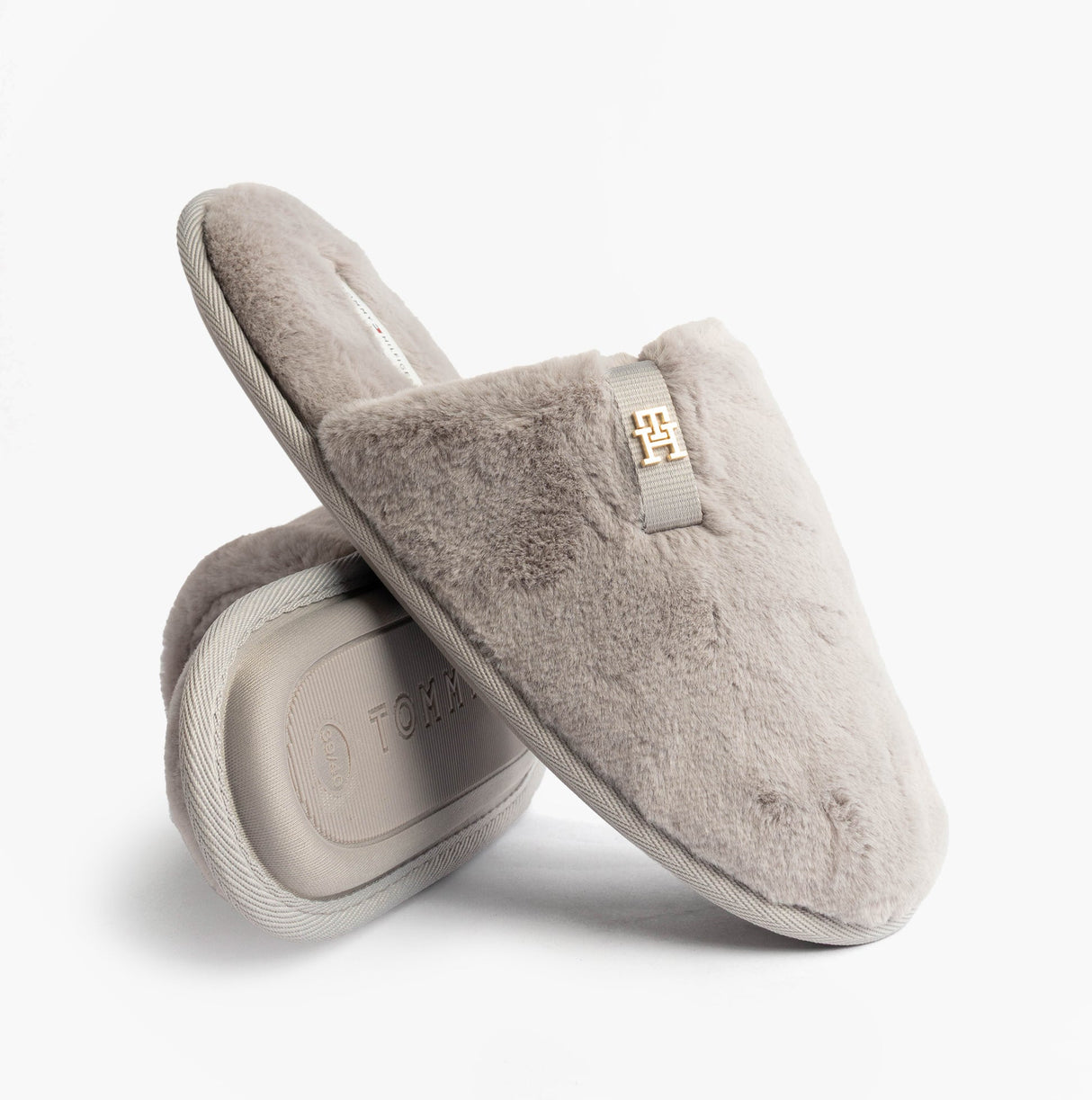 Tommy Hilfiger TH FAUX FUR HOUSE SH Womens Slippers Lilac Dusk