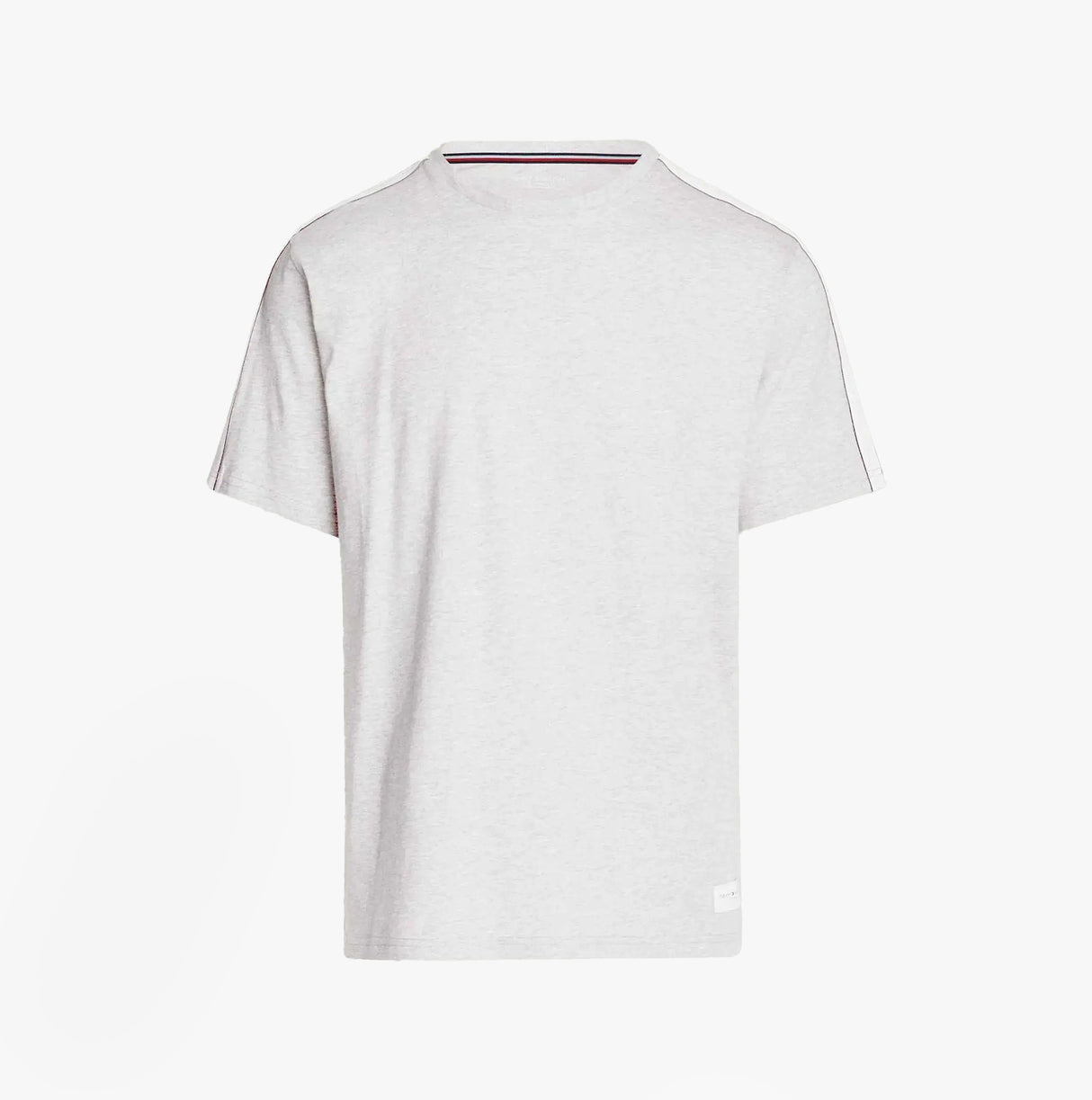 Tommy Hilfiger TEE LOGO Mens Light Grey Ht
