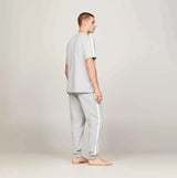Tommy Hilfiger TEE LOGO Mens Light Grey Ht