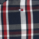 Tommy Hilfiger GLOBAL STRIPE Mens Long-Sleeve Pyjama Set Global Stp Check Desert Sky