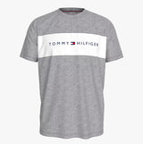 Tommy Hilfiger T-SHIRT BLO LOG Mens Light Grey Heather