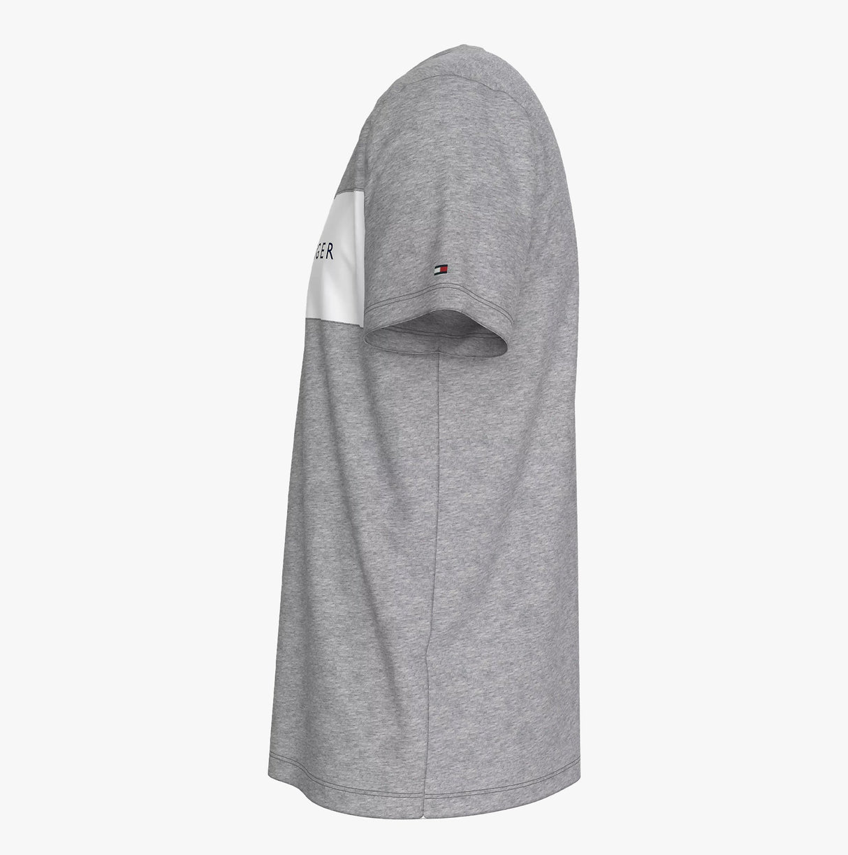 Tommy Hilfiger T-SHIRT BLO LOG Mens Light Grey Heather