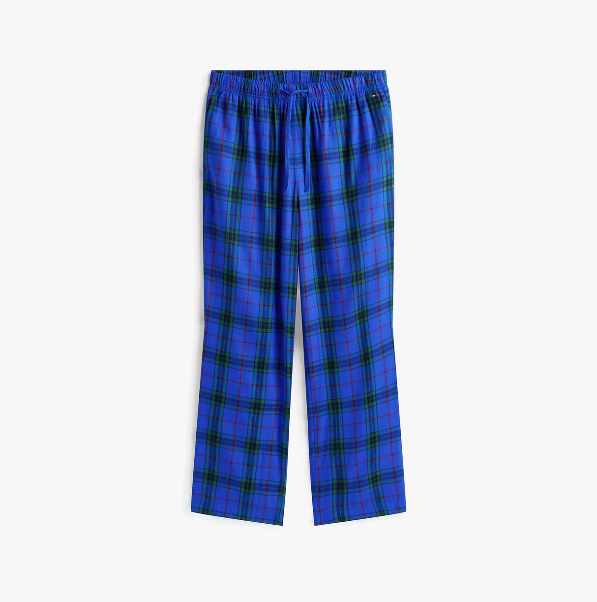 Tommy Hilfiger FLANNEL Pyjama Set With SLIPPERS Mens Blue Tartan