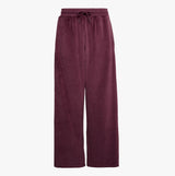 Tommy Hilfiger PANTS VELOUR Womens Pants Deep Burgundy