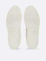 Tommy Hilfiger RETRO Suede Trainers Mens Ecru