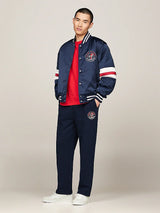 Tommy Hilfiger RETRO Suede Trainers Mens Ecru