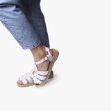 Toni Pons EMMA Womens Espadrille Sandals White