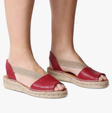 Toni Pons ETNA Womens Espadrille Red