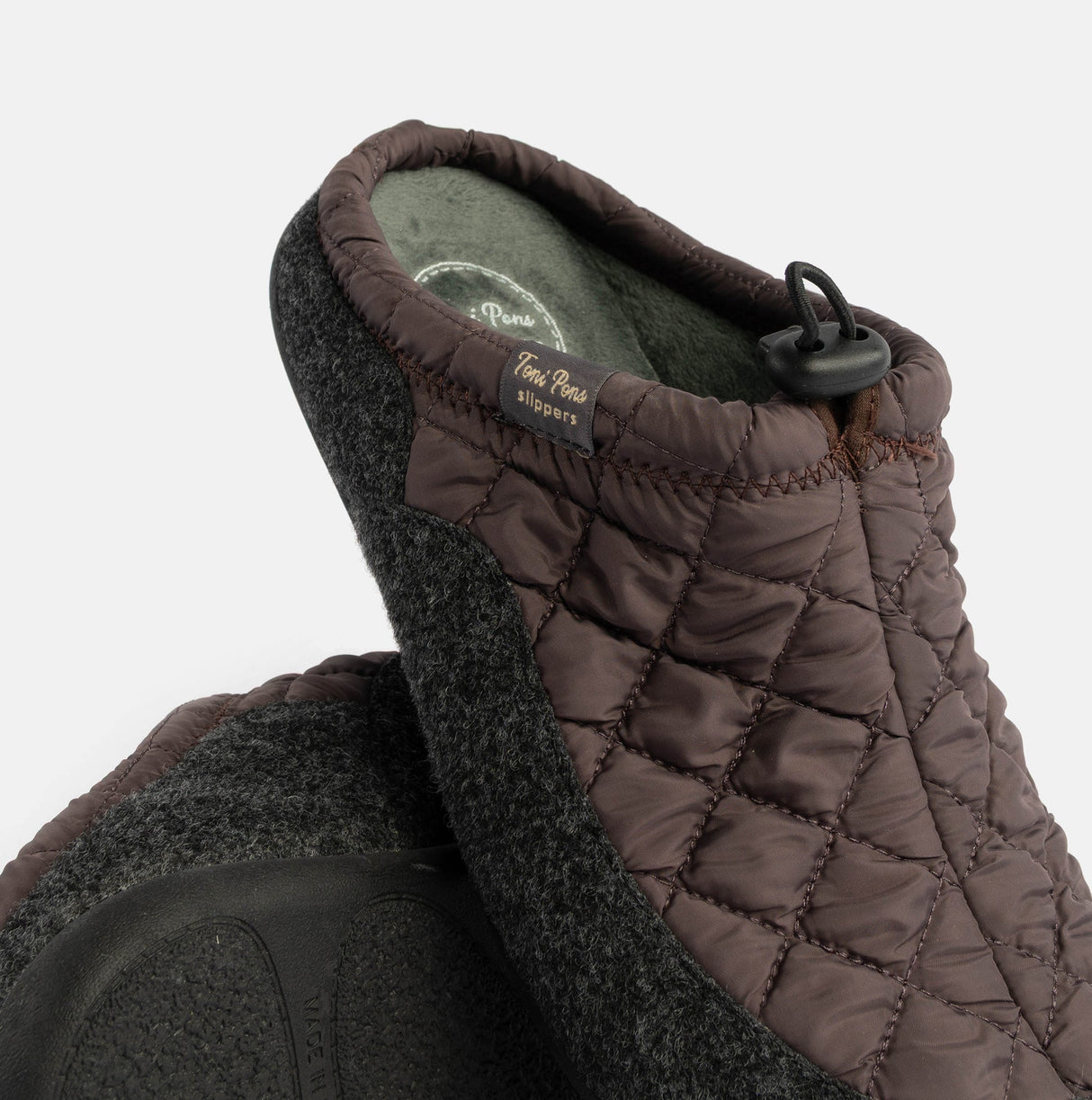 Toni Pons NADIR-UM Mens Mule Slippers Pruna Wine