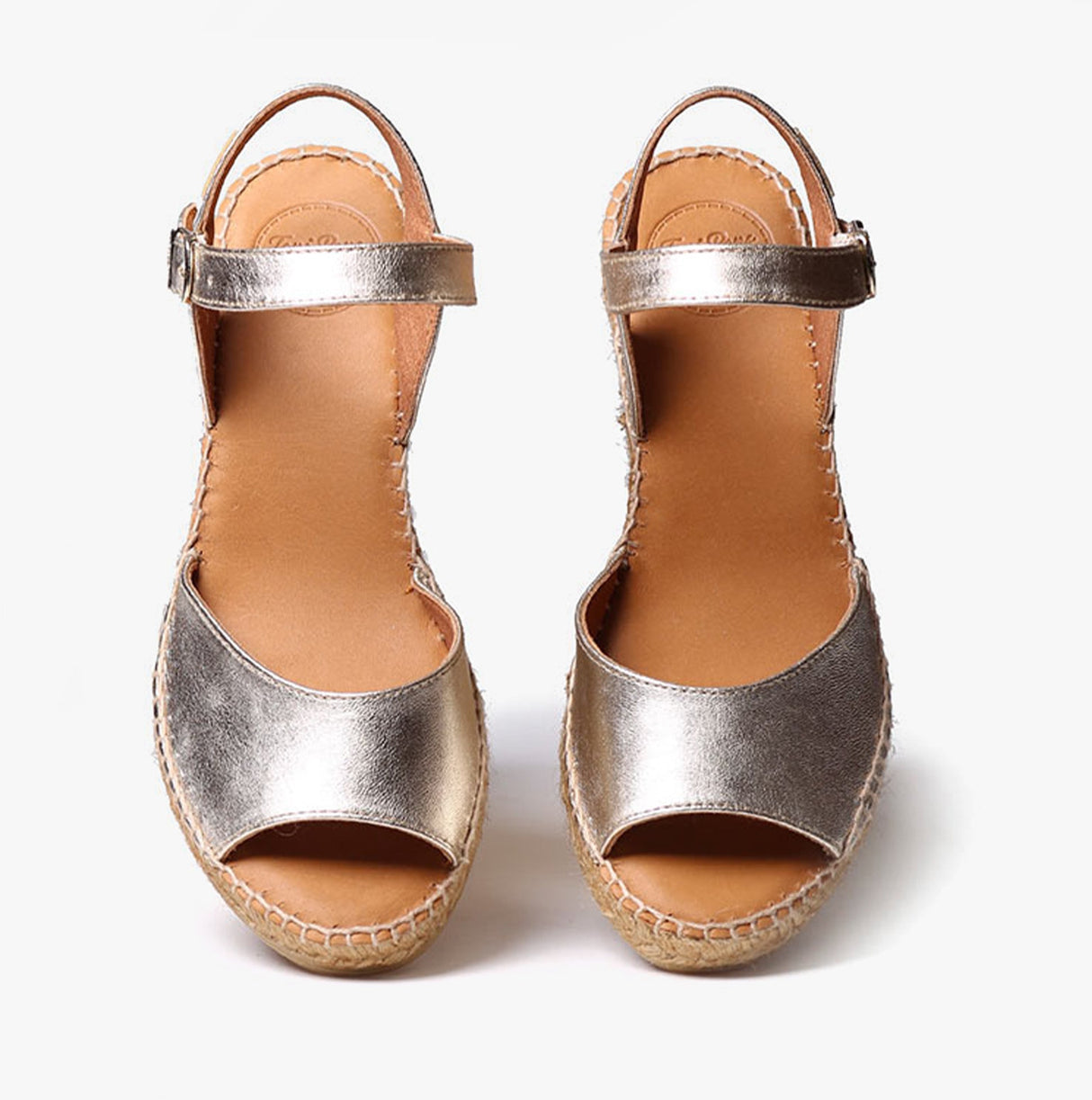 Toni Pons SIA-P Womens Espadrille Sandals Platinum