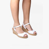 Toni Pons SIA-P Womens Espadrille Sandals White