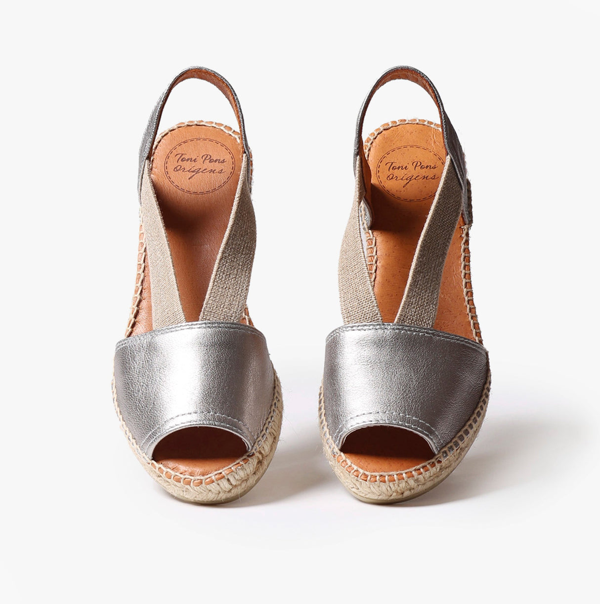 Toni Pons TEIDE-P Womens Espadrille Steel