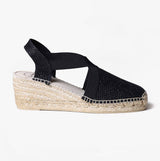 Toni Pons TRITON Womens Espadrille Sandals Black