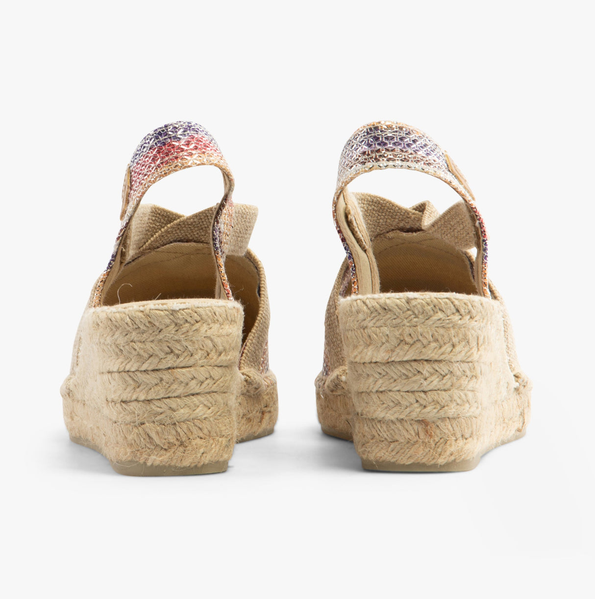 Toni Pons TRITON Womens Vegan Wedge Espadrilles Multi