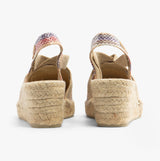 Toni Pons TRITON Womens Vegan Wedge Espadrilles Multi