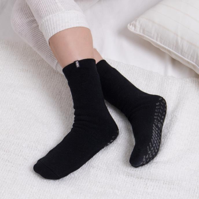 Totes Toasties 3.0 TOG THERMAL Womens Socks Black