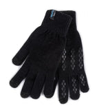 Totes Toasties STRETCH KNITTED Touchscreen Gloves Mens Black