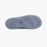 Totes Isotoner POPCORN TERRY Womens Mule Slippers Iris Blue Spot