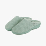 Totes Isotoner POPCORN TERRY Womens Mule Slippers Mint