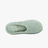 Totes Isotoner POPCORN TERRY Womens Mule Slippers Mint