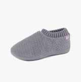 Totes Isotoner POPCORN FULL BACK BOOTIE Womens Slippers Grey