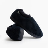 Totes Isotoner POPCORN FULL BACK BOOTIE Womens Slippers Navy