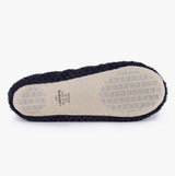 Totes Isotoner POPCORN BALLET Womens Ballerina Slippers Black