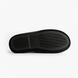 Totes Isotoner SPORT QUILTED MULE WITH COSY LINING Mens Mule Slippers Black