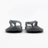 Totes Sol Bounce 0350FGLE Womens Toe Post Sandals Grey Leopard