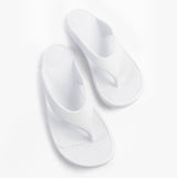 Totes Sol Bounce 0350FWHI Womens Toe Post Sandals White