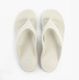 Totes Sol Bounce 0350JSTN Womens Toe Post Sandals Stone