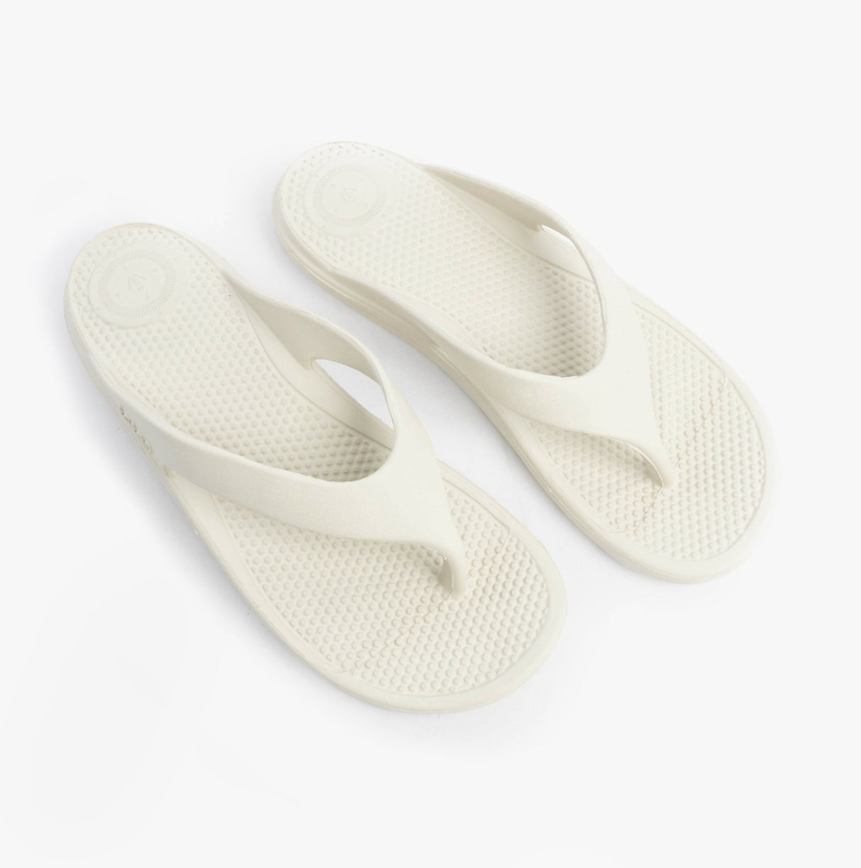 Totes Sol Bounce 0350JSTN Womens Toe Post Sandals Stone