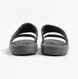 Totes Sol Bounce 0351FGLE Womens Double Strap Slides Grey Leopard