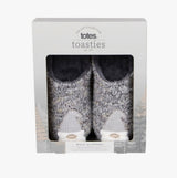 Totes Toasties NOVELTY GNOME Mens Mule Slippers Multi