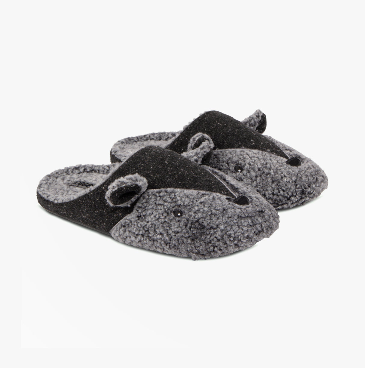 Totes Toasties NOVELTY APPLIQUE Mule Slippers Mens Novelty