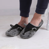 Totes Toasties NOVELTY APPLIQUE Mule Slippers Mens Novelty