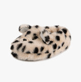 Totes Toasties NOVELTY FAUX FUR Slippers Womens Dalmatian