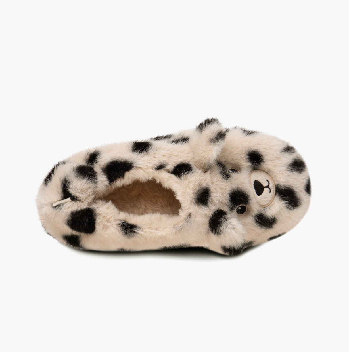 Totes Toasties NOVELTY FAUX FUR Slippers Womens Dalmatian